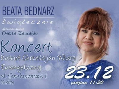 Koncert świąteczny Beaty Bednarz